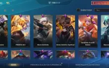Conta ex monarca com 100 skins.