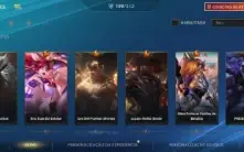Conta ex monarca com 100 skins.