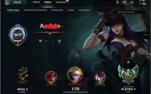 Conta league of legends