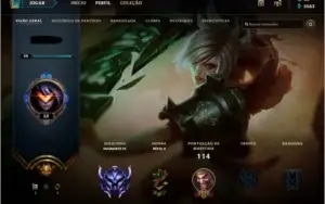CONTA LOL DIAMANTE IV