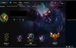 CONTA LOL OURO 5