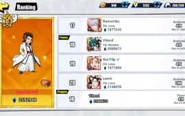 Conta Bleach Imortal Soul Play Win vip 7