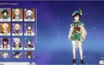 Genshin Impact - 5 5* Diluc + Venti+ Jean+Qiqi+Mona AR33