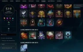 Conta Lol Main Lvl 512(Desde 2012) E Valorant(Desde O Beta)