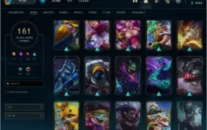 CONTA PLATINA 161 SKINS 285 ICONES NUNCA TOMOU BAN 2015