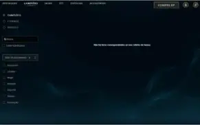 CONTA LOL GOLD 1, 253 SKINS - 2 PRESTÍGIOS + 58K EA