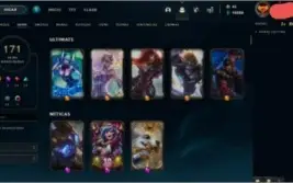 Conta level 221 +171 Skins