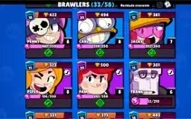 Conta Brawl Stars, com 13469 Troféus.