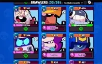 Conta Brawl Stars, com 13469 Troféus.