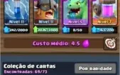 Conta Clash Royale Arena Lendaria Nv 10