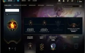 Conta bronze 2 com 16 skins e 36 champs