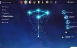 Conta Genshin impact Diluc, barbara C4, beidou [Rank 26]