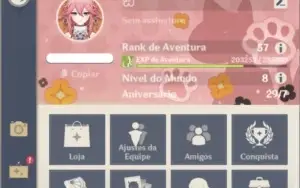 Genshin Impact - Conta com muitos 5* - AR57