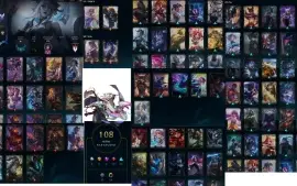 Conta 108 Skins Platina 3 Mmr Bom