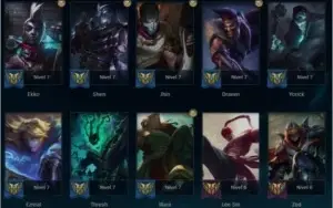 Conta League of Legends - Todos os campeões