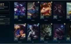Conta League of Legends - Todos os campeões