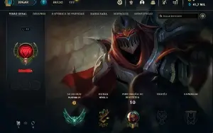 Conta Lol Platina 4 [E-Mail Não Confirmado] Pronta Entrega