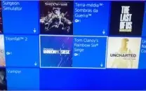 Conta da psn com 61 jogos e 6 meses de plus