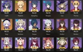 AR 55 - Scara C2, Kazuha, Yelan e Kokomi e 2 Armas T5
