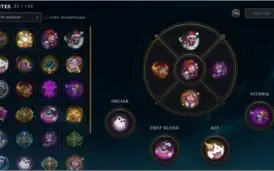 CONTA LOL LVL 200+ 105CHAMPS 42Skins SMURF