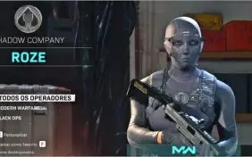 Conta Warzone com + 250 skins