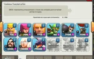 CV 8 Clash of Clans - Semifull
