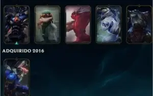 Conta League of legends