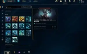Conta ouro 2 com 31 Champs e 2 Skins + 14 Fragmentos de Skin