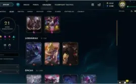 Conta LoL Mestre