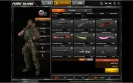 CONTA POINT BLANK CAPITÃO, 46K DE GOLD