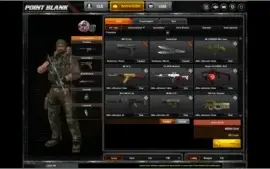 CONTA POINT BLANK CAPITÃO, 46K DE GOLD