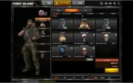 CONTA POINT BLANK CAPITÃO, 46K DE GOLD