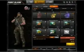 CONTA POINT BLANK CAPITÃO, 46K DE GOLD