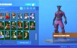 CONTA FORTNITE MAIS DE 90 SKINS,C/SALVE O MUNDO "RaRa"