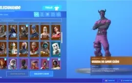 CONTA FORTNITE MAIS DE 90 SKINS,C/SALVE O MUNDO "RaRa"