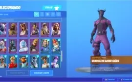 CONTA FORTNITE MAIS DE 90 SKINS,C/SALVE O MUNDO "RaRa"