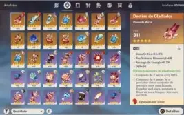 VENDO 5 ⭐ DILUC C1 + TÚMULO DO LOBO + JEAN