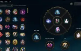 Conta com 9 miticas e 104 pontos prestigios!