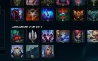 Conta com 9 miticas e 104 pontos prestigios!