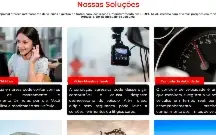 Landing page para empresa de rastreamento veícular - 2024