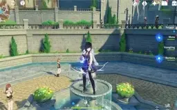 AR35 - Yelan com Aqua Simulacra + Mona com Oração Perdida