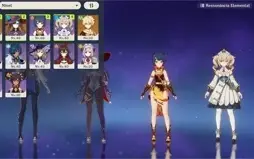 AR35 - Yelan com Aqua Simulacra + Mona com Oração Perdida