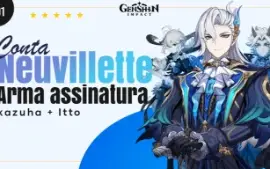 Genshin Impact - Conta Neuvillette Com Assinatura⭐ Ar 47
