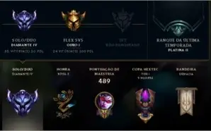 CONTA DIAMANTE 4, MMR ALTO, CONTA ANTIGA