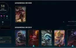 CONTA DE LOL DE 2018