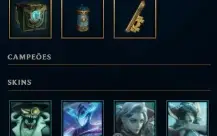 Conta perfeita com 218 Skins - Perfeita Para Qualquer Lane