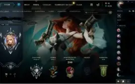 Conta lol prata 3 26 skins nivel 136