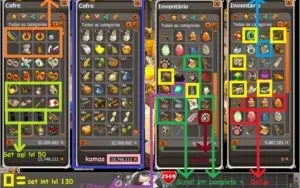 Conta com 5 chars,16mk, Dofus, recursos, almas +na DESCRIÇÃO