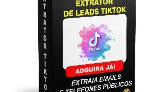 Extrator de Emails e Telefones Públicos do TikTok