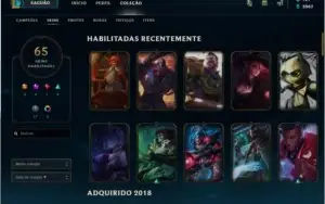 Conta League of Legends